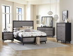 Raku Barnwood Gray/Light Neutral King Bed