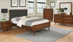 Robyn Dark Walnut Wood 5-Drawer Chest