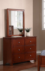 Rosario 4-Pc Cherry Wood Full Panel Bedroom Set