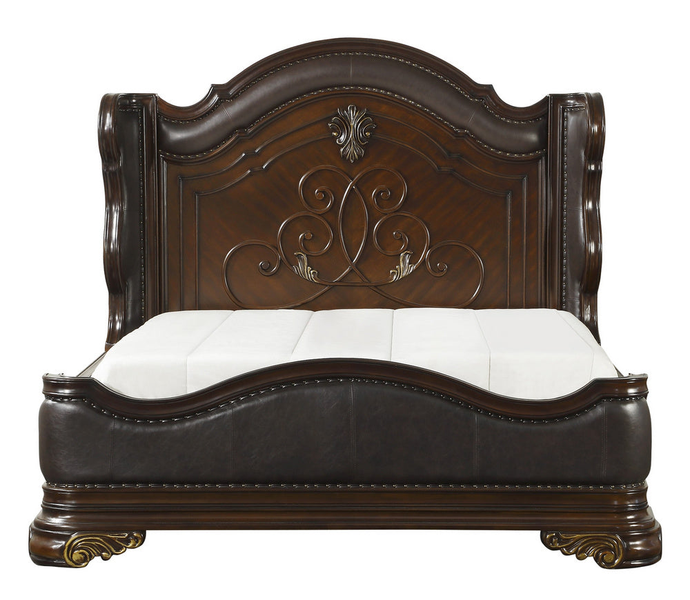 Royal Highlands Cherry Wood King Bed