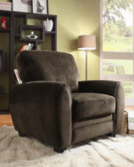 Rubin 3-Pc Chocolate Microfiber Sofa Set