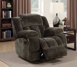 Sadhbh Brown Fabric Manual Glider Recliner