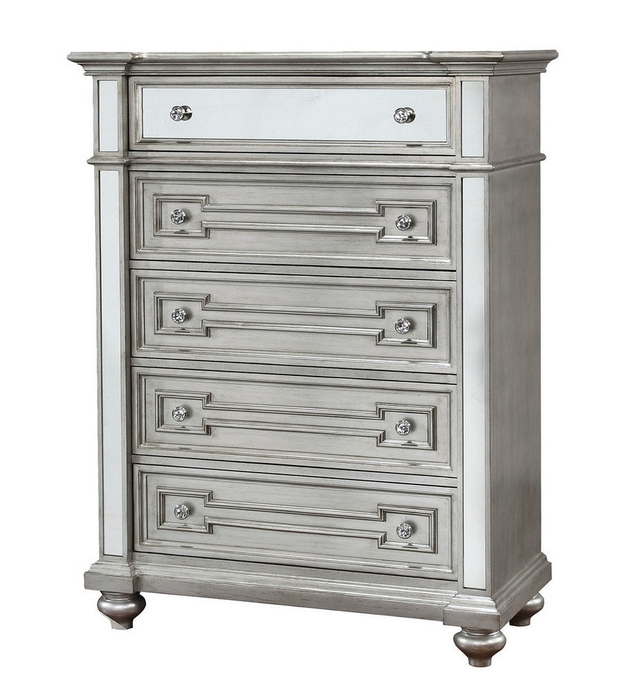 Salamanca Silver Wood Chest