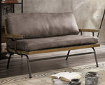 Santiago Ash Brown Loveseat with Cushion