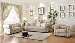 Savonburg Neutral Tone Fabric Sofa (Oversized)