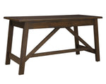 Baldridge Rustic Brown Home Office Desk