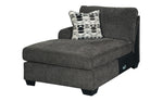 Ballinasloe 3-Pc Smoke LAF Sectional (Oversized)