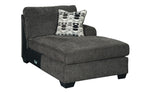 Ballinasloe 3-Pc Smoke RAF Sectional (Oversized)