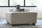 Ballinasloe Platinum Oversized Accent Ottoman