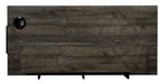 Barolli Gunmetal/Black Metal Gaming Desk