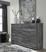 Baystorm Gray Wood 6-Drawer Dresser