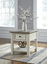 Bolanburg Two-Tone Wood End Table