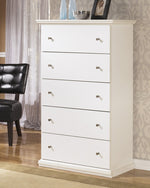 Bostwick Shoals 6-Pc White Wood Queen Bedroom Set