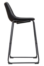 Centiar 2 Black Tall Bar Stools