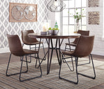 Centiar Two-Tone Brown Round Dining Table