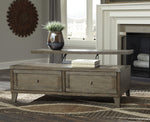 Chazney Rustic Brown Lift-Top Coffee Table