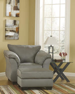 Darcy Cobblestone Fabric Chair