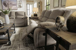 Draycoll Pewter Manual Recliner Sofa