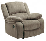 Draycoll Pewter Manual Rocker Recliner