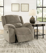 Draycoll Pewter Manual Rocker Recliner