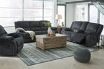 Draycoll Slate Manual Recliner Loveseat