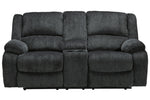 Draycoll Slate Power Recliner Loveseat