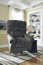 Ernestine Slate Fabric Power Lift Recliner