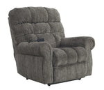 Ernestine Slate Fabric Power Lift Recliner