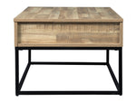 Gerdanet Natural Wood Lift-Top Coffee Table