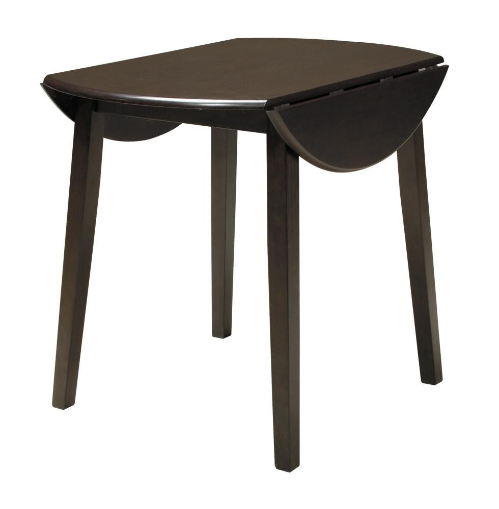 Hammis Dark Brown Drop Leaf Dining Table