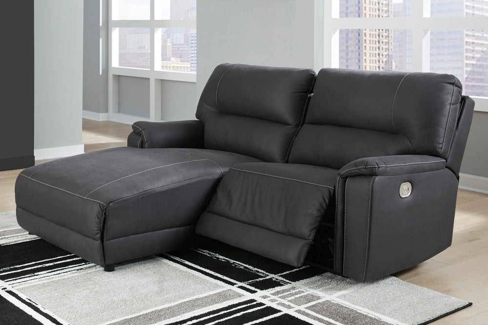 Henefer 2-Pc LAF Power Recliner Sectional