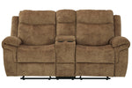 Huddle-Up Nutmeg Manual Recliner Loveseat