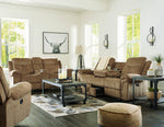 Huddle-Up Nutmeg Manual Recliner Loveseat