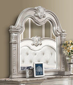 Amber Antique Platinum Dresser Mirror