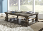 Johnelle Gray Wood Coffee Table