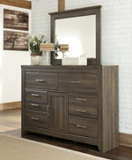 Juararo Dark Brown Dresser with 6 Drawers