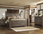 Juararo Dark Brown Dresser with 6 Drawers