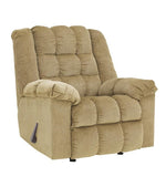 Ludden Sand Fabric Manual Rocker Recliner