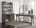 Luxenford Grayish Brown Wood Large Credenza