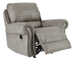 Olsberg Steel Suede-Like Fabric Manual Rocker Recliner