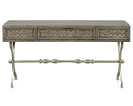 Quinnland Antique Black Console Sofa Table