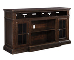 Roddinton Dark Brown Wood XL TV Stand