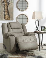 Segburg Cobblestone Fabric Manual Rocker Recliner