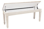 Skempton Light Brown/White Dining Bench