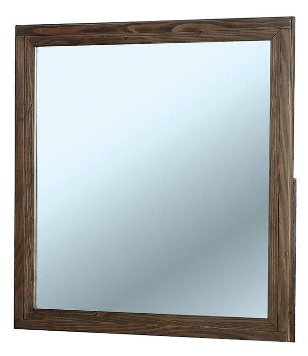 Tywyn Dark Oak Wood Frame/Glass Dresser Mirror