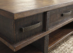 Stanah Two-Tone Wood Lift-Top Coffee Table