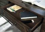 Starmore Brown Wood/Metal Home Office Desk