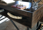 Starmore Brown Wood/Metal Home Office Desk