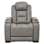 The Man-Den Gray Power Recliner