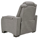 The Man-Den Gray Power Recliner